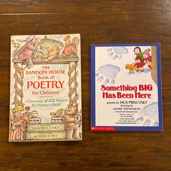 2 Children’s Poetry Books | Random House & Something Big Has Been Here - Picture 1 of 11